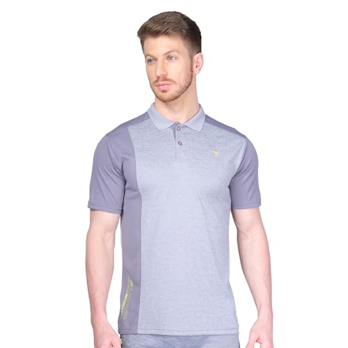 Image of TECHNOSPORT Men's Slim Fit Active T-Shirt - (MTP537 P) Pack of 1