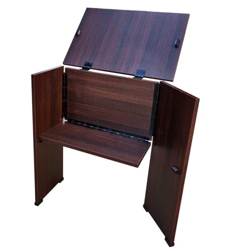 Urbain Home Folding Study Table I Multipurpose Foldable and Portable Laptop Desk I No-Assembly Computer Table for Home Office I Engineered Wood... - Image 7