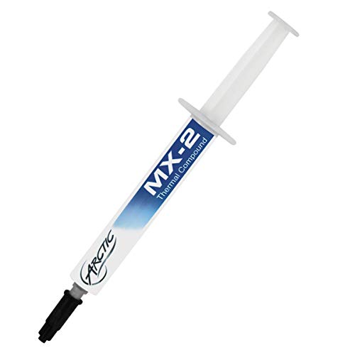 Arctic MX-2 (8 g) - Performance Thermal Paste for All Processors (CPU, GPU - PC, PS4), high Thermal Conductivity, Safe Application, Non-Conductive, Non-capacitive