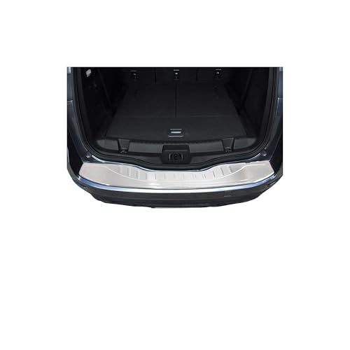 Protection seuil pare-chocs Ford S-Max contre rayures coffre acier inox robuste