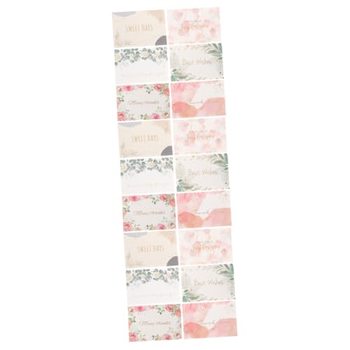 EXCEART 6 Conjuntos Cartão De Mensagem Para Aniversário Cartão De Aniversário Dobrável Cartão De Ani