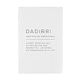 artboxONE Metall-Poster 30x45 cm Typografie Dadirri Definition von Künstler Cristina Castro Moral