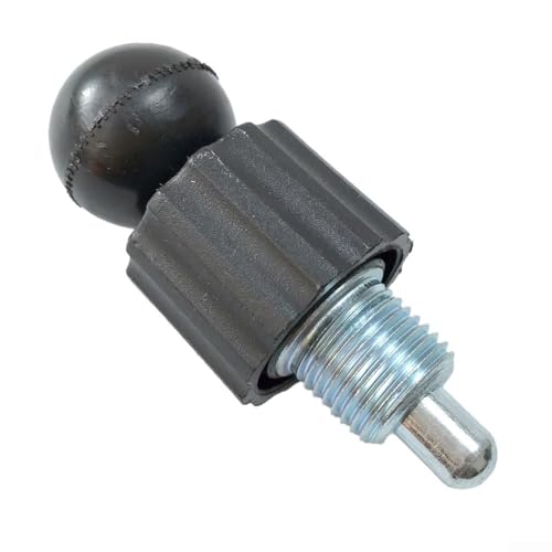 Sumsoctober Premium Heimtrainer-Knauf, verstellbarer Metallfedergriff für Fitness-Anwendungen