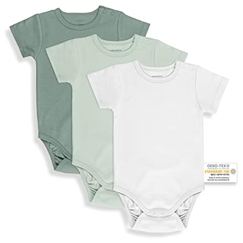 Laloona Pack Body bebe manga corta algodon 3 Ud. Cover