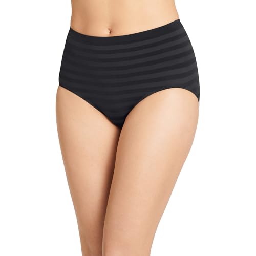 Image of Jockey Women's Underwear Matte & Shine Seamfree Full Rise Brief