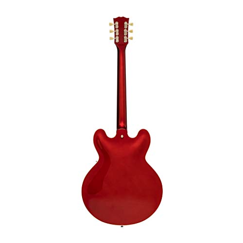 Tokai UES180 Car Guitare électrique semi-creuse avec étui Rouge pomme - Les Beatles, Paul McCartney, John Lennon, RIngo Starr, George Harrison Tokai UES180 Car Guitare électrique semi-creuse avec étui Rouge pomme – Image 5