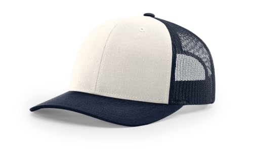 Image of Richardson 112 Trucker Hat - Premium Adjustable Snapback Hat - Structured Six Panel Richardson Blank Caps