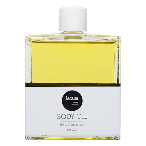 Laouta Daily Hydration Body Oil, Greek Sage, Luxury, 3.38 Fl Oz
