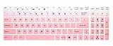WYGCH Keyboard Cover for MSI 15.6 inch GL62M GF62 GP62 GT62VR GE63VR GP63 GS63VR,17.3 inch GS75 GE75 GF75 GL72 GP72MX GS73 GE73VR GS73VR GT73 GT73VR Laptop-Gradient Pink