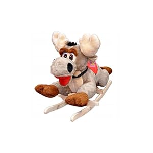 Vrolijke Pluche Hobbeldier – Lengte 90 cm