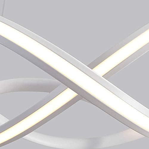 Suspension LED salon plafonnier moderne acrylique 3500K - 5