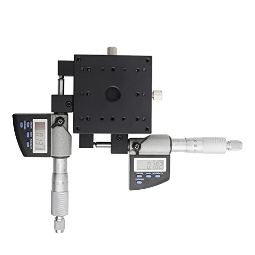 SEMXY80 AS Micrometer Digital Displayed 80x80mm 0 002mm L Stage Platform Micrometer PlatformMicrometer StageMicro Optical la Equipment