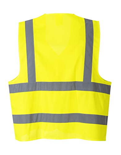 Image of Portwest Hi-Vis FR Treated Vest Viz Reflective Work Safety Gilet Utility Visability ANSI 2