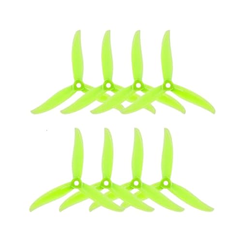 Hélice 4934 3 pales 4.9 pouces jaune pour éviter les casses sur moteur 2206 FPV