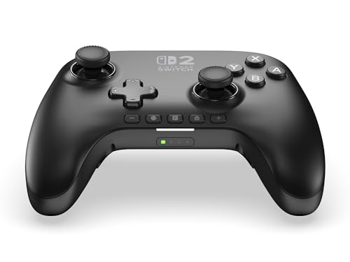 Miniatura 7 de Power A Mando inalámbrico Advantage para Nintendo Switch 2 - NegroCon licencia oficial, efecto Hall, botones asignables, mando pro, Botón C, controles de movimiento