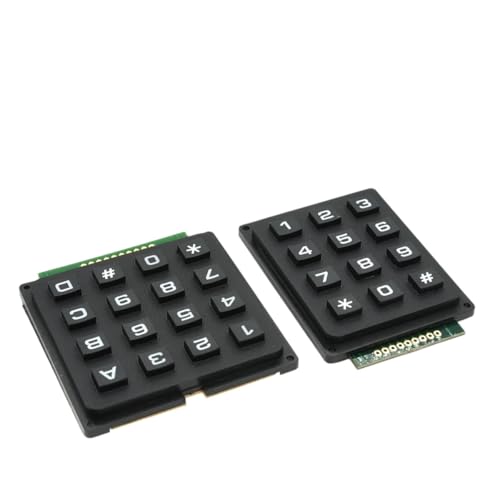 LOMEDRETME 4X3 12 Keys-4X3 12Key 4X4 Matrix Keyboard Keypad Module Use Key Pic Avr S P Sml 4 * 4 3 * 4 Plastic Keys Switch for Controller