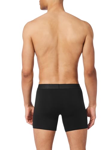 Levi's Men's 5-Pack Melange Waistband Boxer Brief, Black Combo, Medium - image 4