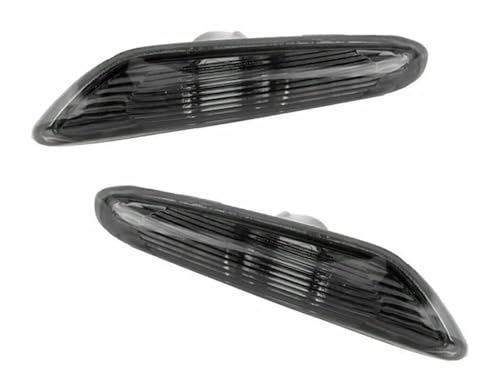 Luces de posición laterales BMW E46 par de pilotos de giro ahumados Facelift