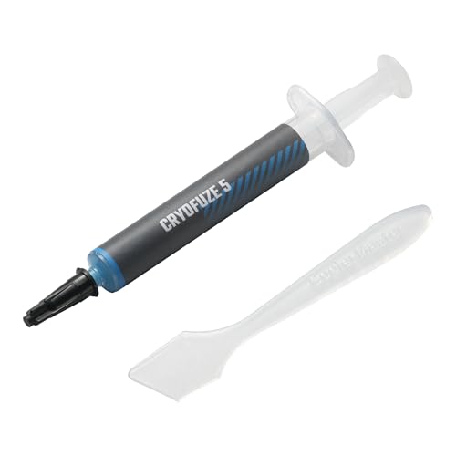 Cooler Master CryoFuze 5 Premium Performance Thermal Paste | 3 Grams | Thermal Compound (for GPU, CPU, Consoles, Laptops Graphics Cards, Heat Sinks) – Blue