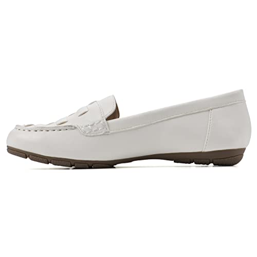 Image of CLIFFS BY WHITE MOUNTAIN Women's Giver Cushioned Loafer Flat