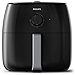 Philips HD9630/98 Avance XXL Twin Turbostar Airfryer (3lb/4qt), Black (Renewed)