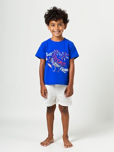 Image of Boys Short Sleeve Funny Graphic Tees for Toddler to Big Kid