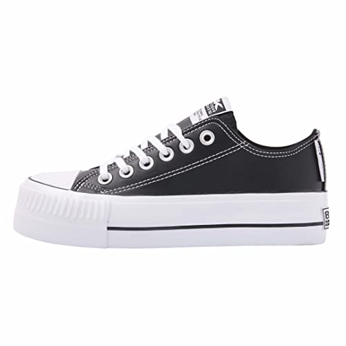 British Knights Kaya Low, Zapatillas Mujer, Negro, 38 EU