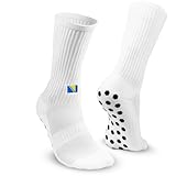 express-stickerei calzettoni calcio uomo | calze antiscivolo con bandiera della bosnia ed erzegovina | 1 paio di calze con grip traspiranti, decorate | taglie 39-45
