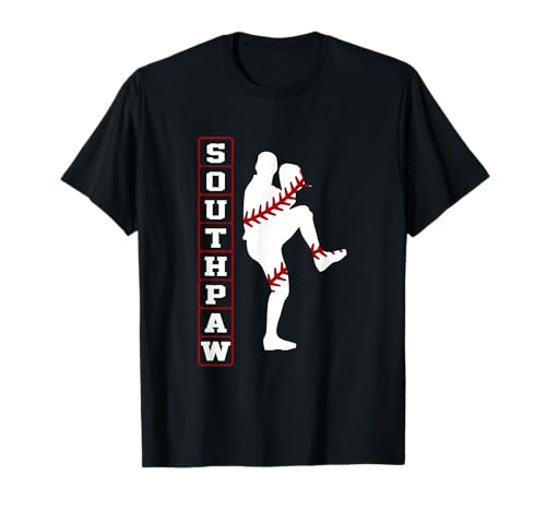 Southpaw Lefty Baseball Left-Handed Pitcher T-Shirt