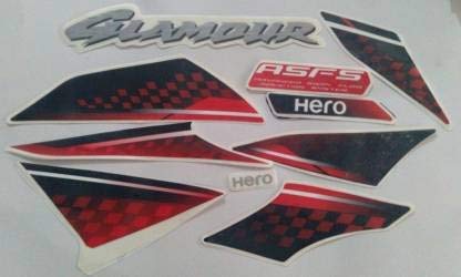 Zimba Hero Glamour Bike Full Body Sticker_Kit(Glamour