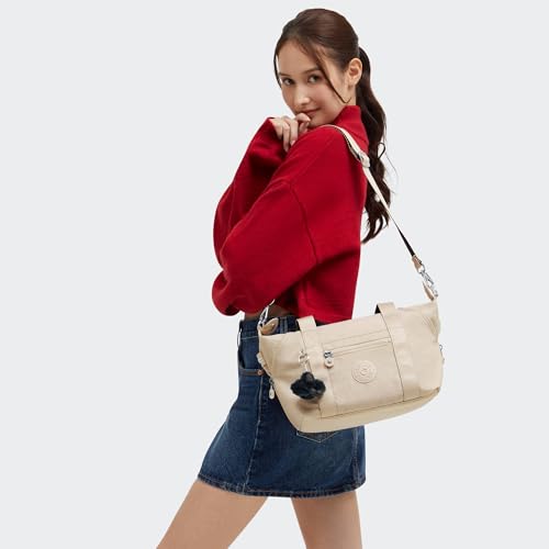 Image of Kipling Art Mini Handbag, Metallic Pewter