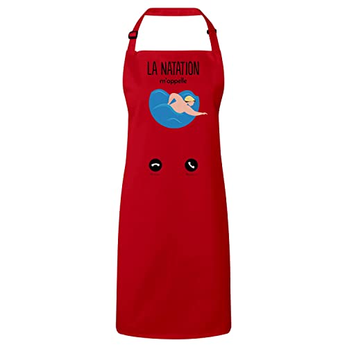 Tablier cuisine la natation m'appelle vêtement de protection pour cuisinier sportif