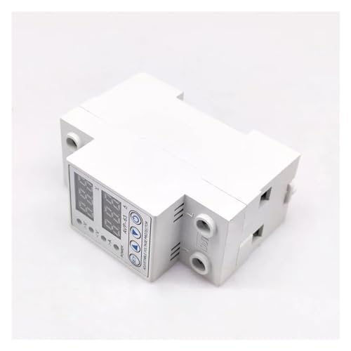 Límite relé ajustable de 40A con pantalla dual para control de sobrecorriente a 230V 2