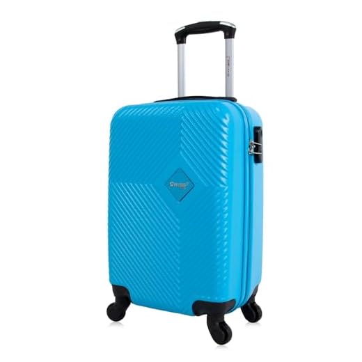 Mala de viagem bordo pequena 10kg Zug Swiss Move Azul