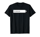 Señal de Calle Francesa Evreux Camiseta