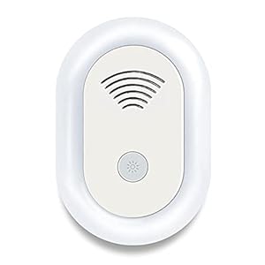 DriSubt Ultrasone ongediertebestrijder, elektronische plug in insectenbestrijder ongediertebestrijding voor muggen, kakkerlakken, vliegen, spuitmachines, ultrasone insectenafstotend onschadelijk voor mens (Europese norm, 1 stuks)