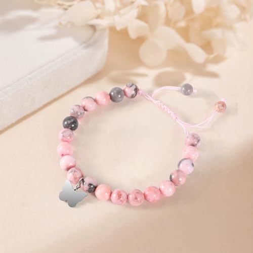 8 Year Old Girl Butterfly Bracelets - Gifts for 6-12 Year Old Girls & Teens with Message Card3