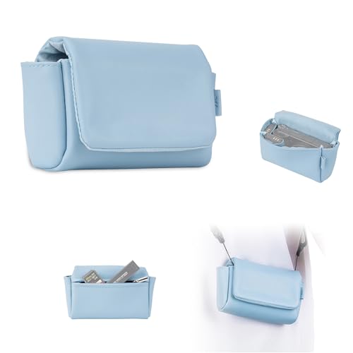 Funda JJC de cuero para cámaras compactas azul miniatura 1
