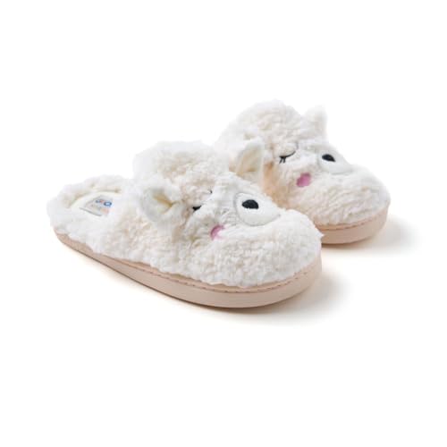 GIOSEPPO, Modelo WARBA,Zapatillas de estar por casa de pelo efecto borreguito. Cuentan con suela antideslizante y planta acolchada de pelo.