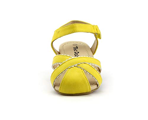 The Doll Maker Girl's Summer Outdoor Strap Sandal Flat (Toddler/Little Kid)2