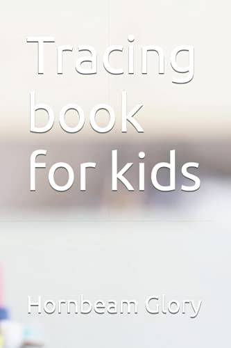 Tracing letter book for kids
