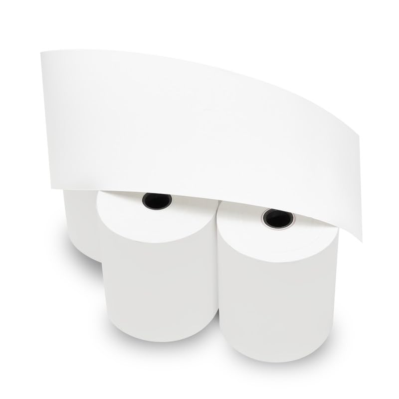 50 rollos de papel térmico de 80 mm x 70 m, cinta premium para sistema POS cuadrado, rollos de papel térmico de recibos para TM-T88III, TM-T88IV, TM-T88V, TSP100, CT-S300 Paper of America