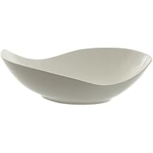10 Strawberry Street Whittier 16.5"/ 48 Oz Canoe Bowl, White