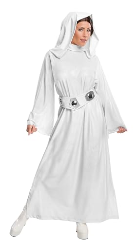 Disfraz Oficial de Princesa Leia, Star Wars, para Adulto - XS