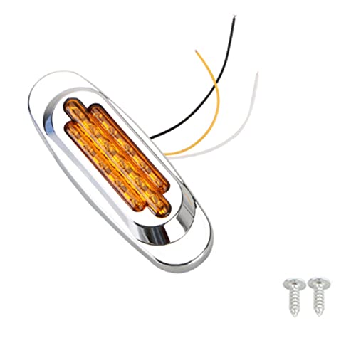 Feu de position d'angle LED étanche et clignotant flash bleu pour bus - 2