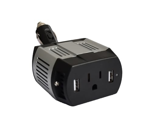 Modified Sine Wave Power Inverter 100W Rated with 300W Surge Power with Dual USB Output and...