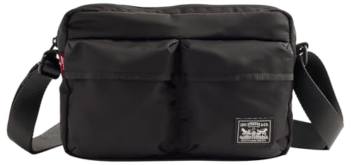 Levi's Mission Bay Crossbody pour homme, Caviar, Taille unique
