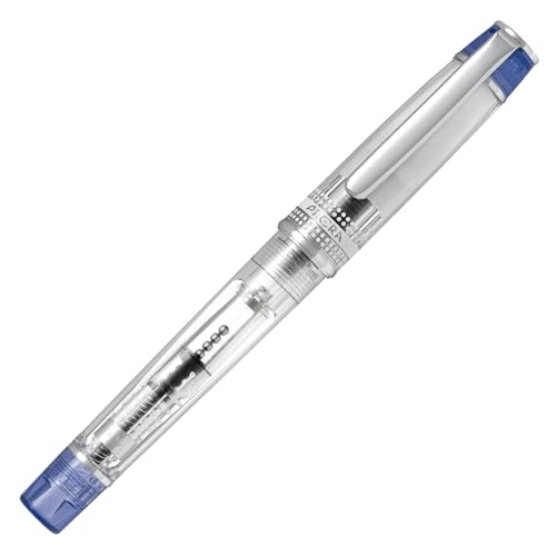Image of Pilot Iro-Ai Fine-Nib Transparent Blue Body Fountain Pen (FPRN-350R-TLF)