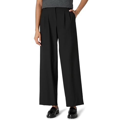 Amazon Essentials Women's Relaxed-Fit Full Length Dress Pant