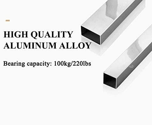 Kule ortopedyczne dla dorosłych, lekkie kule ortopedyczne dla dorosłych z podkładką pod pachy i uchwytem, ​​regulowana wysokość, stop aluminium, antypoślizgowe, idealne do podróży lub pracy (1 szt.)
